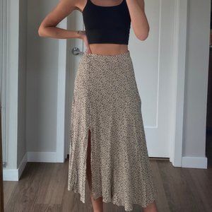 Animal Print Skirt (Size Medium)